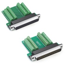 DB37 Male Female Header Solderless Breakout Board Terminal D-SUB 37pin