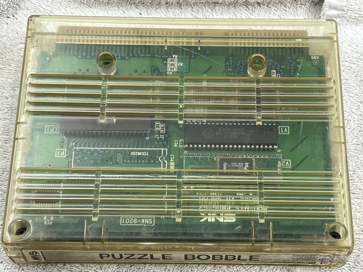 SNK Neo Geo MVS Puzzle Bobble - パズルボブル | eBay