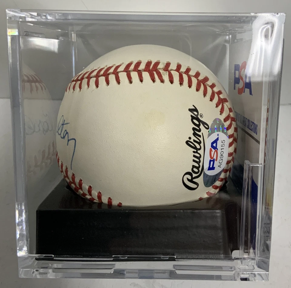 Steve Carlton Signed Baseball PSA DNA Authenticated COA AG90155 - Image 2 of 4