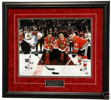 STAN MIKITA AND BOBBY HULL  PHOTO FRAMED DELUXE