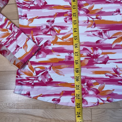 IBKUL Crew Neck Shirt Extra Small Pink UPF 50 Golf Pickleball - Picture 5 of 6