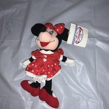 The Disney Store, Mini Bean Bag Minnie.