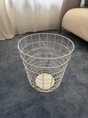 White Wire Baskets Audo Copenhagen (formerly Menu) by Norm Architects, Set of 3