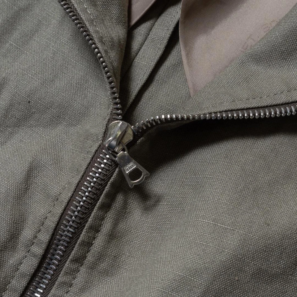 SOPHNET Cotton Linen Jacket Made in Japan Riri Zippers M - Image 3 of 4