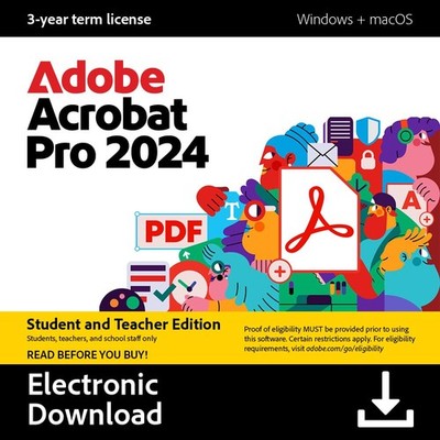 Acrobat Pro 2024 Student & Teacher Edition
