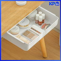 Schublade Unter Schreibtisch Aufbewahrungsbox Selbstklebend Organizer Weiß BüRo