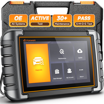 FOXWELL NT809 All System OBD2 Scanner Bidirectional Diagnostic Tool Oil Reset