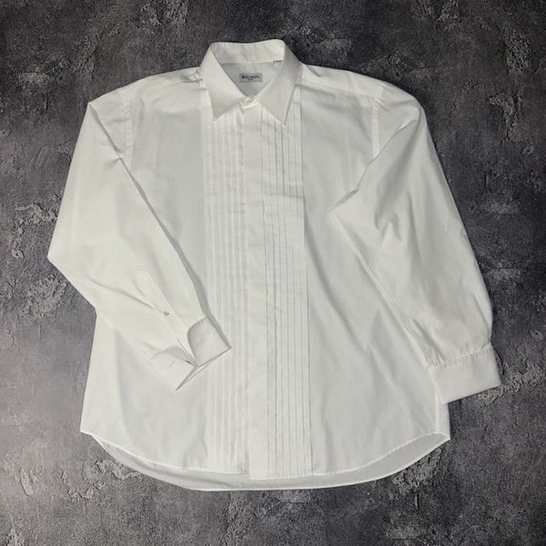Men Balmain Shirt White 2XL
