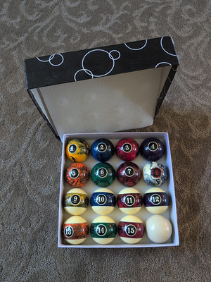 STUSSY BILLIARD BALLS SET 「JAPER BEES」 STUSSY BILLIARD BALLS JAPER BEES ビリヤード ボール ステューシー 8