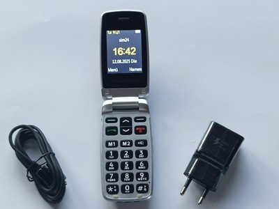 Doro Primo 405 Handy - schwarz - Ohne SIMlock -Sehr gut