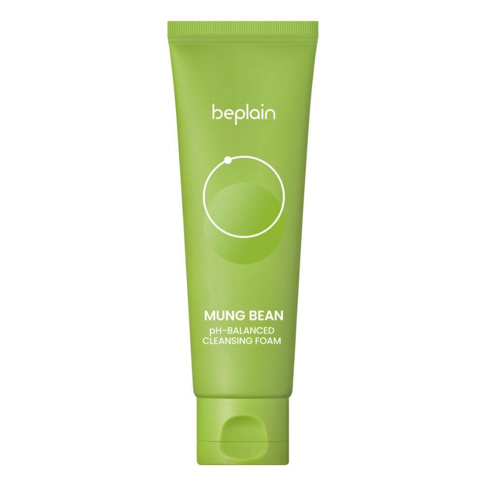 BEPLAIN Mung Bean PH-Balanced Cleansing Foam 80ml - AUTHENTIC K-Beauty Cleanser