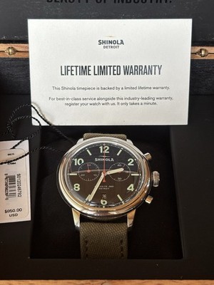 Shinola the Traveler Argonite Chron - Full Set - Stickered Case Back