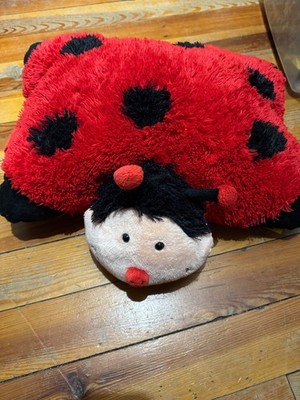 Pillow Pets Ms. Lady Bug 18 X 20 Plush Stuffed Animal Pillow 2010 Red Black