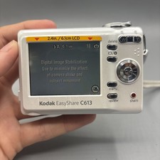 Kodak EasyShare C613 White Silver Digital Cam...