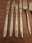 14 Pc Vintage Americana Star Stainless Mid-Mod Flatware — photo 9
