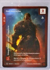 WONDERS OF THE FIRST - FLOKI, BORN IN FIRE OCM 37/99 Common 338/401