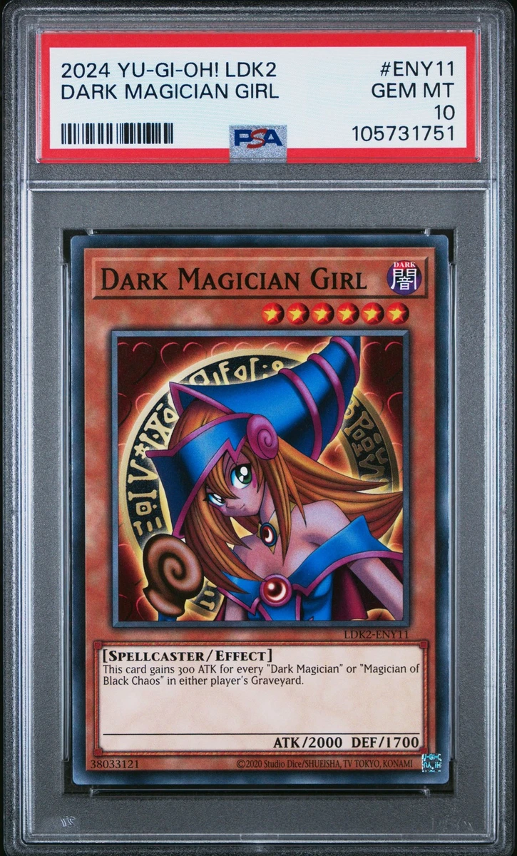Dark Magician Girl Yu-Gi-Oh! TCG Professional Sports Authenticator