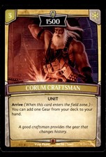 Corum Craftsman 08/86 Argent Saga 2019 ARG Trading Card TCG