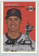 2023 Chrome Platinum Anniversary Topps Refractor 182/499 Blake Sabol #365 0z6e