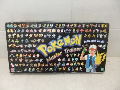 Hasbro Pokemon Master Trainer Board Game 1999 Vintage - Incomplete