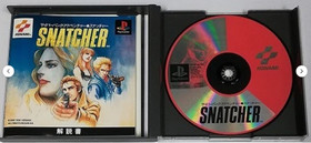 Policenauts Limited Edition & Snatcher Games Set Lot 2 Sega Saturn SS JP Ver.