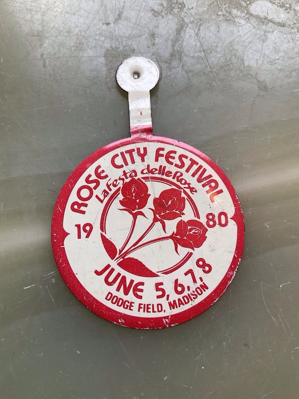 Vtg. Rose City Festival June 5,6,7 & 8, 1980 Dodge Field, Madison NJ
