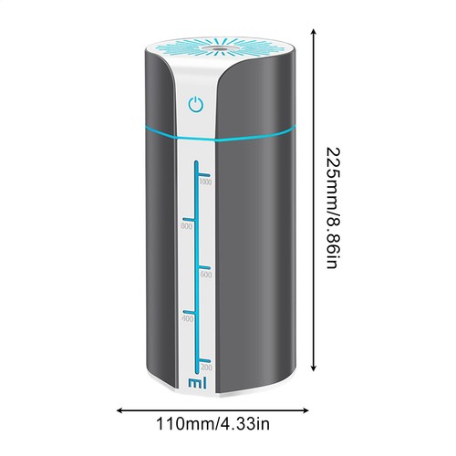 Humidifiers Bedroom USB Air Purifier Large Space Quiet Humidifiers Auto Shut-Off - Picture 5 of 9