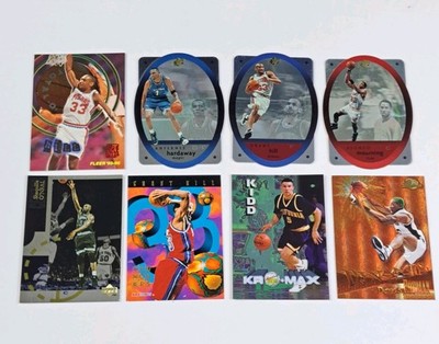 Basketball Cards Lot Of 8 Grant Hill Jason Kidd Shaq Rodman Hardaway