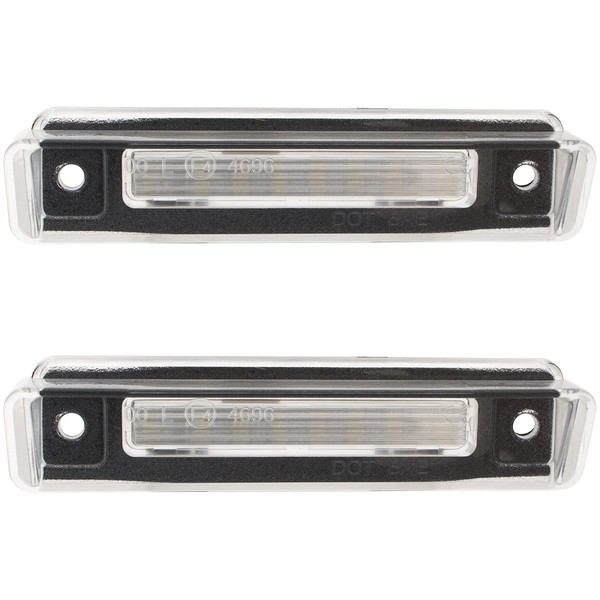 Mercedes S124 E-Klasse R129 Sl-Klasse Led-Kennzeichenbeleuchtung, 2-Teiliges Set-image