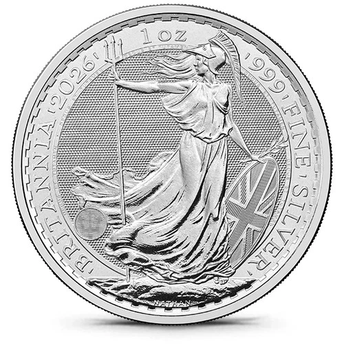 2026 Great Britain 1 oz Silver Britannia Coin (BU)