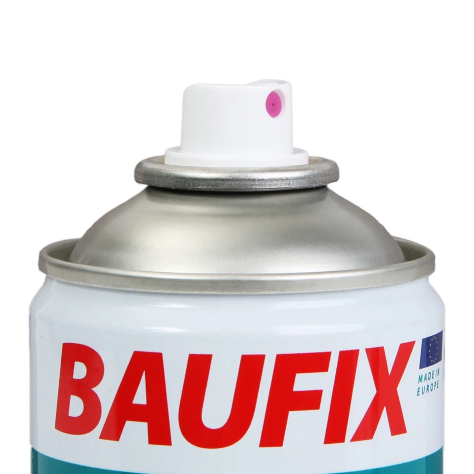 Baufix Lack-Spray Grau Glanz 400ml Sprüh-Dose Spray-Dose Sprüh-Lack Farb-Spray - Bild 3 von 3