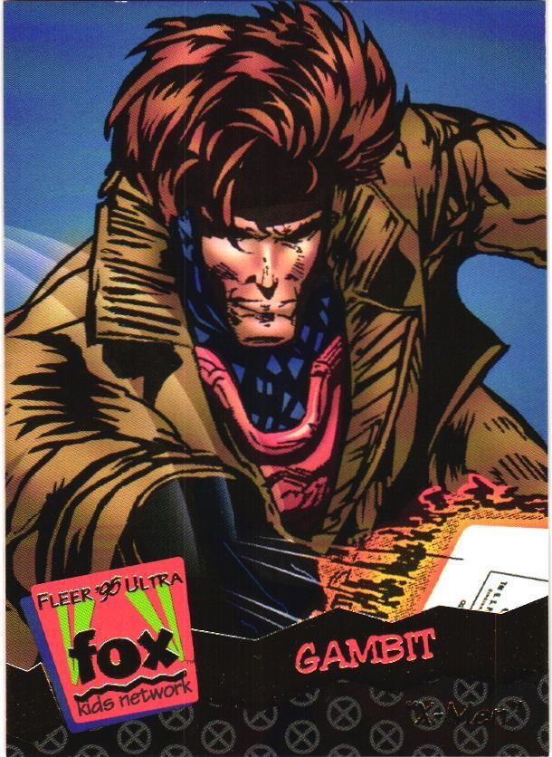 1995 Ultra Fox Kids Network #95 Gambit