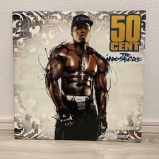 50 Cent The Massacre Vinyl Record Hip-Hop Rare 2000s with Bonus Track