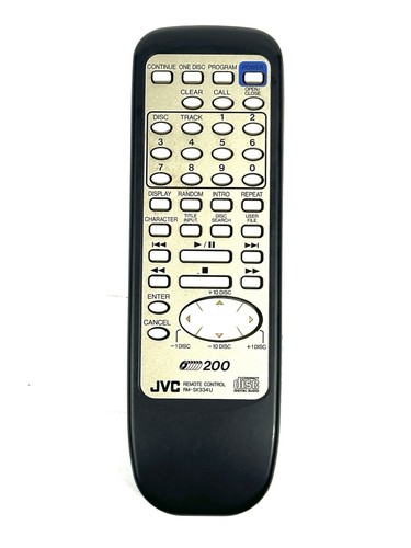 JVC 200-Disc CD Changer Player XL-MC334BK WITH REMOTE & Power Cable - WORKS - Picture 17 of 19