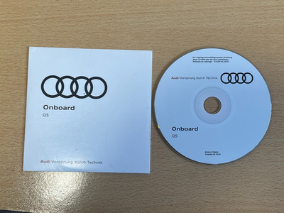 AUDI Q5 OWNERS CD MANUAL 2016-2020 ONBOARD  OWNERS GUIDE **FREE POSTAGE**