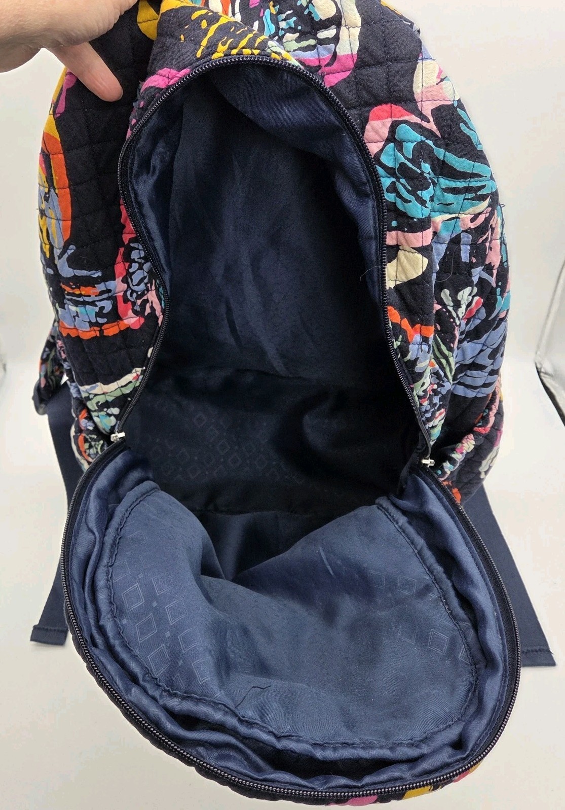 Vera Bradley Butterfly Flutter Pattern Iconic Cam… - image 11