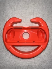 Joy Con Racing Steering Wheel for Nintendo Switch Red Camo Pattern