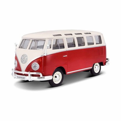 Maisto Special Edition Volkswagen Van Samba 1:24 Diecast Car NEW