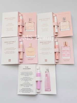 Givenchy Irresistible Perfume Sample 5pcs (Fraiche, Very Floral
