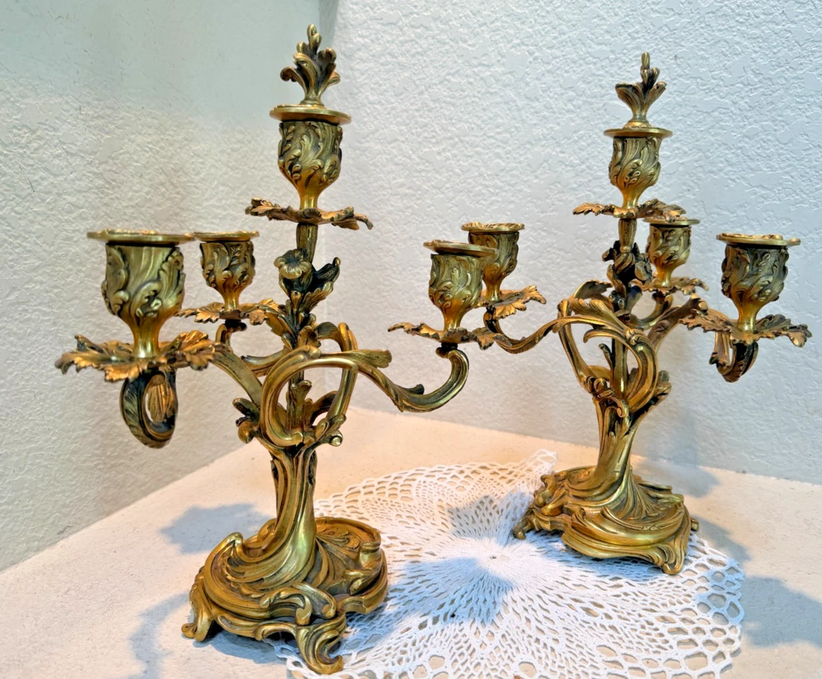 Antique Metalware Candelabra 1850-1899 for sale | eBay