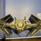 Star Wars 1978 Darth Vader's Tie Fighter Light Works No Sound
