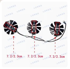 For ZOTAC GTX970 980ti AMP Edition Graphics Card Cooling Fan GA91S2U Parts