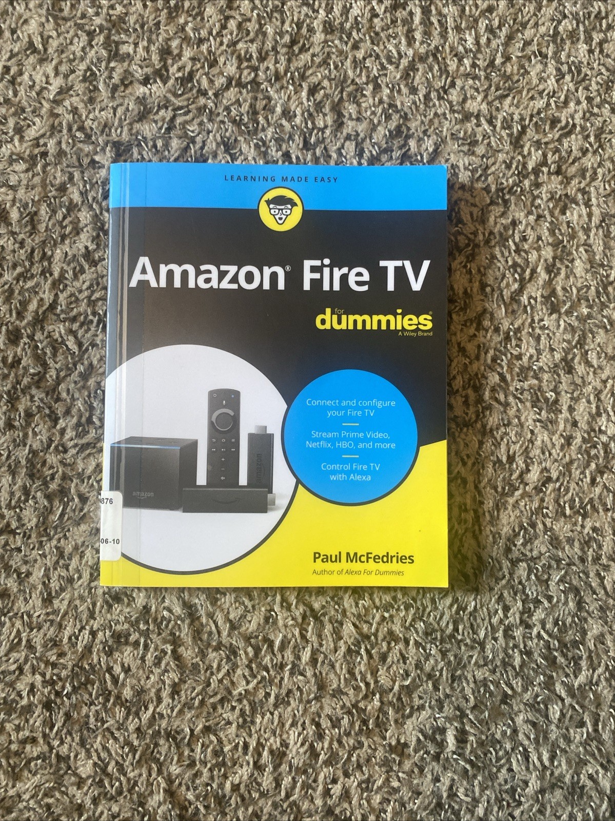 Amazon Fire TV for Dummies by Paul McFedries (2020, Trade Pa