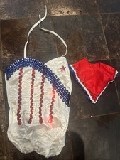 vintage patriotic dance curtain call costume