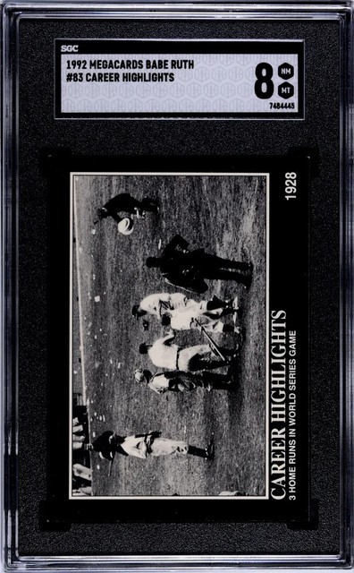 1992 Megacards Babe Ruth Career Highlights #83