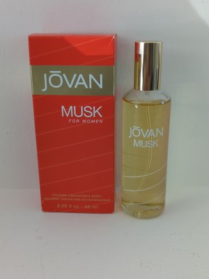 Jovan Musk Cologne Concentrate Spray for Women 3.25 oz BY Coty NEW IN BOX