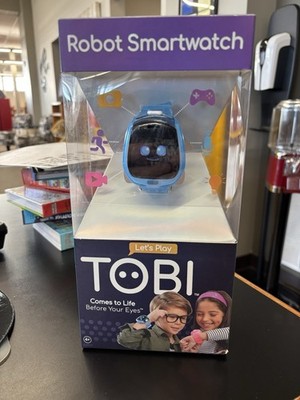 Little Tikes 655333 Tobi Robot Smartwatch - Blue NIB Camera Games Video Fitness