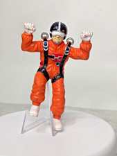 1983 Imperial Toys Vintage Paratrooper Action Figure Military Orange Jumpsuit