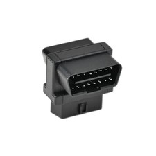 Mini Size Obd2 Obdii Full 16 Pin Male To Dual Female Adapter For Diagnostic Exte