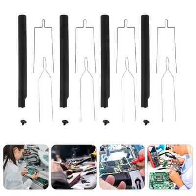 4PCS IC Extraction Tools Chip Clips Electronic Component Grabbers Pick-up-Tool